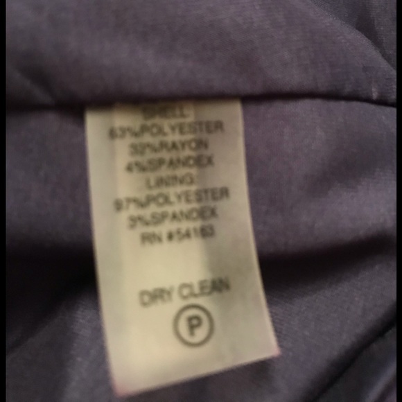 EUC  SHARP LOOKING PURPLE DRESS BY ANDREW MARC - Picture 4 of 4